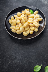 gnocchi raw food potato snack meal food on the table copy space food background rustic top view 