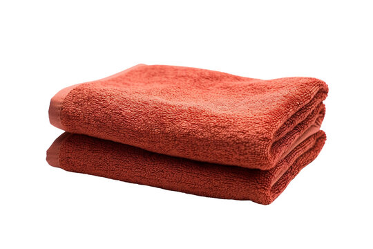 Towel on Transparent Background, PNG, Generative Ai
