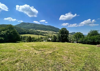 Strazovské Vrchy mountain range in summer