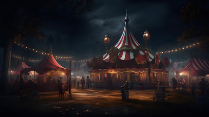 Obraz premium Halloween theme pics generated by AI