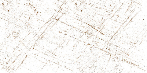 Vintage scratches texture. Brown grunge scratch grainy dust. Vector illustration
