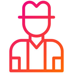 Traveller Vector Icon Design Illustration