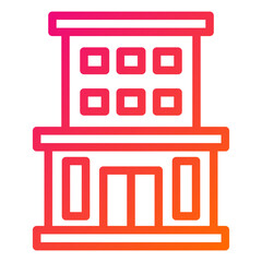 Accomodation Vector Icon Design Illustration