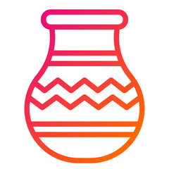 Pottery Vector Icon Design Illustration