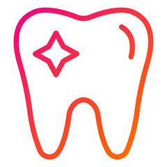 Dental Cleaning Vector Icon Design Illustration