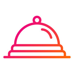 Food Tray Vector Icon Design Illustration