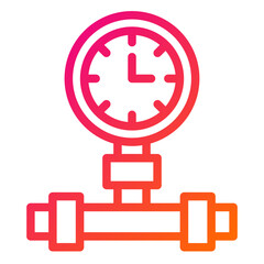 Manometer Vector Icon Design Illustration
