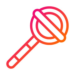 Lollipop Vector Icon Design Illustration