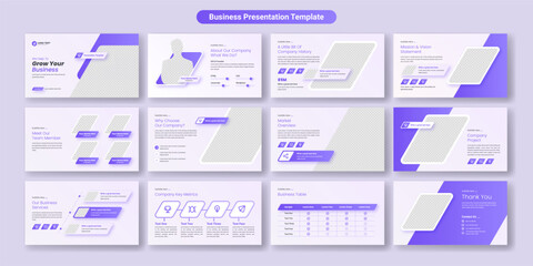 Creative business PowerPoint presentation slides template design. Use for modern keynote presentation background, brochure design, website slider, landing page, annual report, company profile