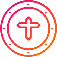 Shield Vector Icon Design Illustration