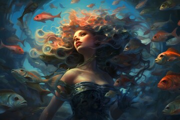 Mermaid, water world
