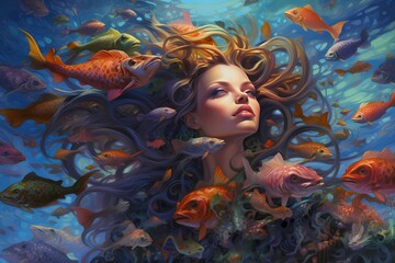 Mermaid, water world