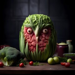 Watermelon owl