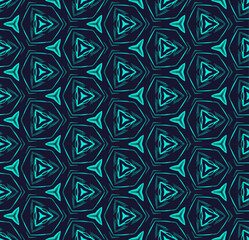 Multi color seamless abstract pattern. Background and backdrop. Multi Colored. Colorful ornamental design. Colored mosaic ornaments. Vector graphic illustration. EPS10.