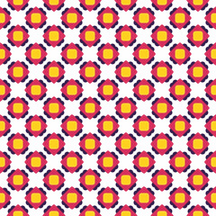 Multi color seamless abstract pattern. Background and backdrop. Multi Colored. Colorful ornamental design. Colored mosaic ornaments. Vector graphic illustration. EPS10.