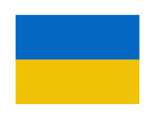 flag of ukraine on transparent background