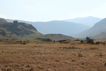 landscape with sky and clouds
