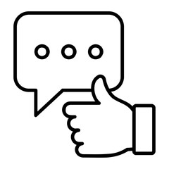 Obraz premium Critical Thinking - line