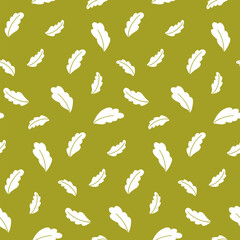 seamless pattern with leaves