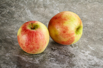 Sweet juicy ripe organic apples