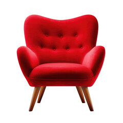 Fototapeta premium Classic Crimson Antique Chair