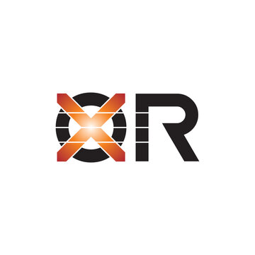 XOR typography letter tech hi fi technology game play sports media marketing business, logo, design, brand identity, flat logo, company, editable, vector