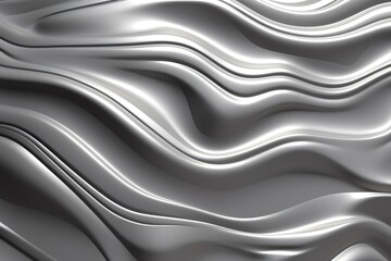 Silver background design with wave pattern