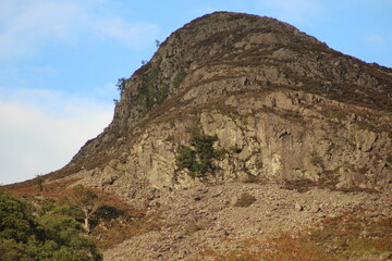 Fototapeta na wymiar formation in the mountains