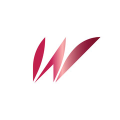 modern logo letter W 