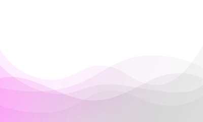 ピンクからグレーへの波型グラデーション背景素材