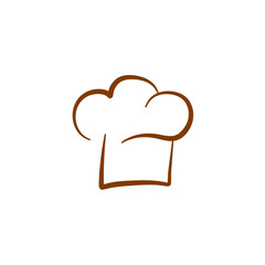 Hand drawn vintage chef and cook hats 
