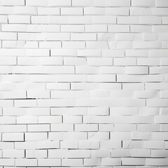 Fototapeta premium Background Texture of a clean white bricks Wall,perfect alignment ,Minimal Style,Use for wall poster