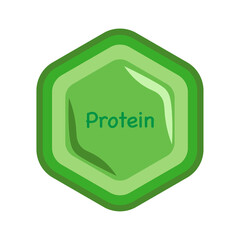 Protein Icon Vector