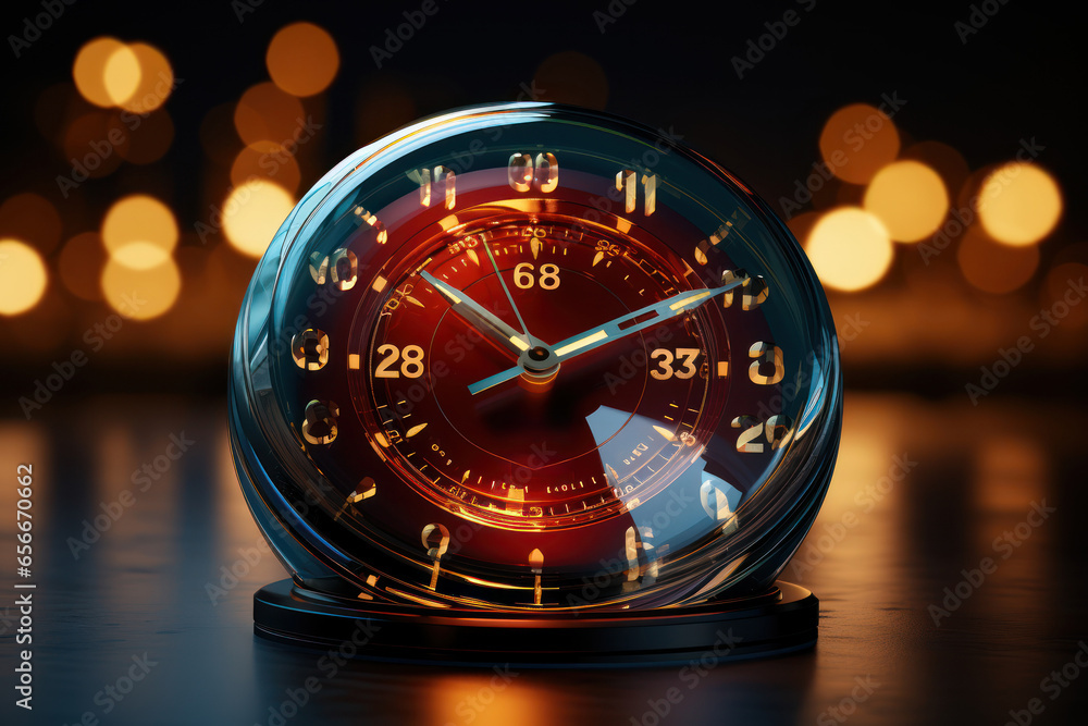 Aufkleber a digital timer counting down the seconds, creating a sense of urgency and pressure. concept of dead