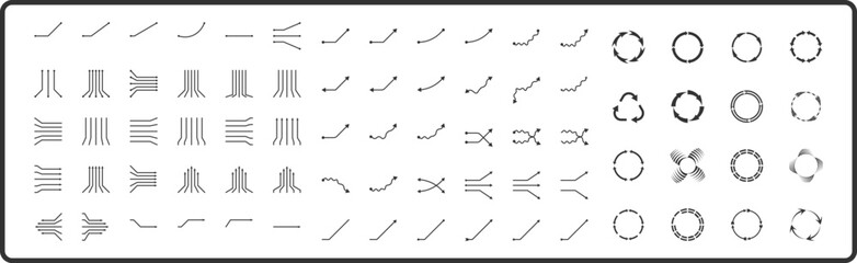 arrow icon set , diagram graph, chart, select, arrow sign