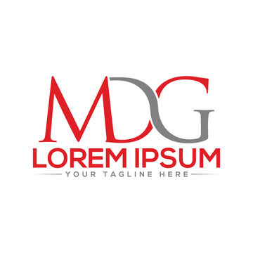 MDG Letter Logo Design Unique and Modern logo design
