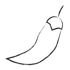 Hand drawn Chili icon