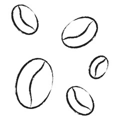 Hand drawn Love Coffee icon