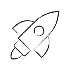 Hand drawn Launch icon