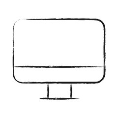 Hand drawn Screen icon