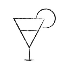 Hand drawn Mocktail icon