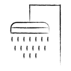 Hand drawn Shower icon
