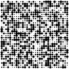 Hexagon random pattern background. Vector illustration.