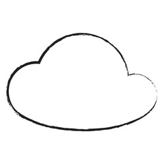Hand drawn Cloud icon