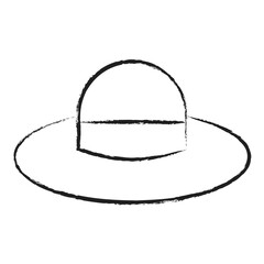 Hand drawn Hat icon