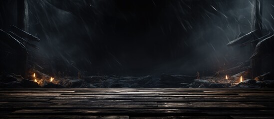 Creepy Halloween background with space for text and product placement with copyspace for text