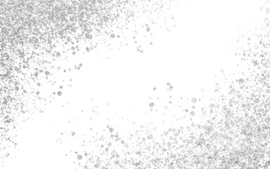 Silver glitter splatter Background - PNG for design -christmas, festive, luxury