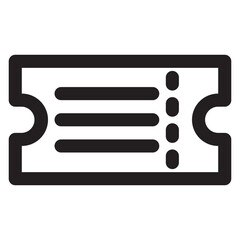 Cinema Ticket Icon