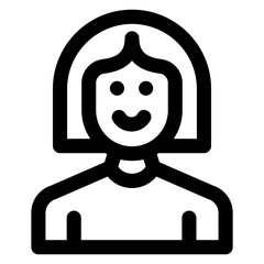 Smiling Women Icon