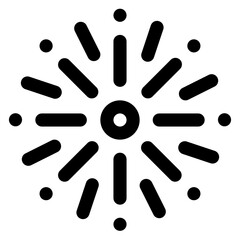 Wedding Fireworks Icon